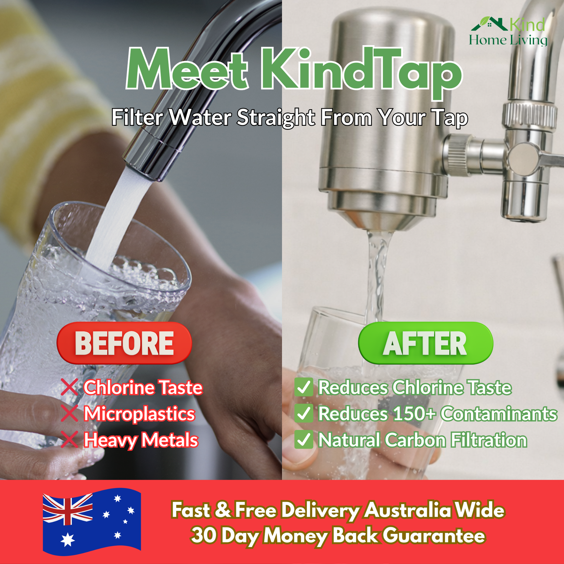 KindTap- Remove 150+ Contaminants From Your Tap In Seconds