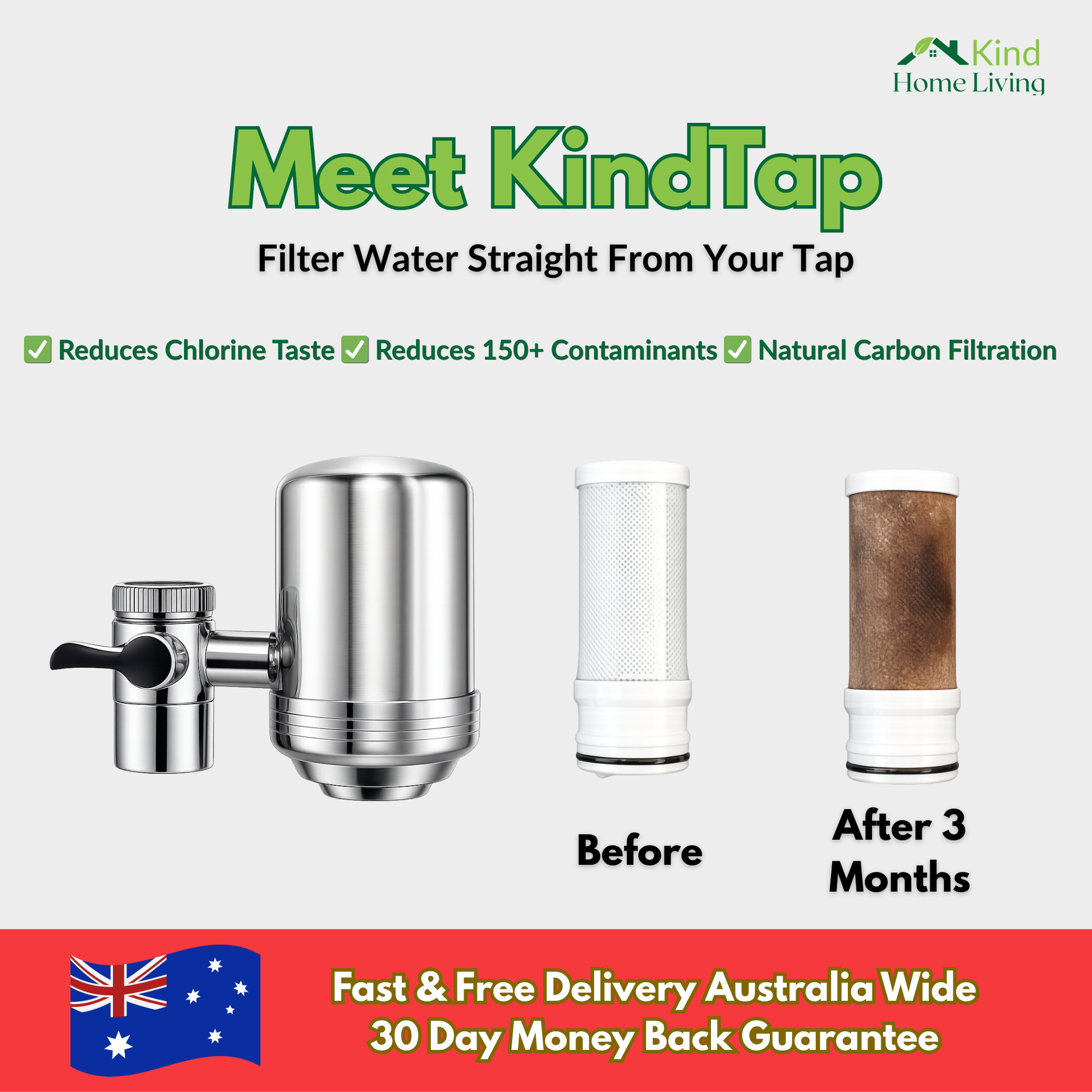 KindTap- Remove 150+ Contaminants From Your Tap In Seconds